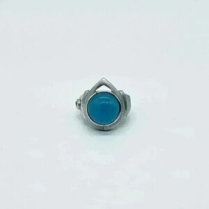 Sterling Silver Aquamarine Ring